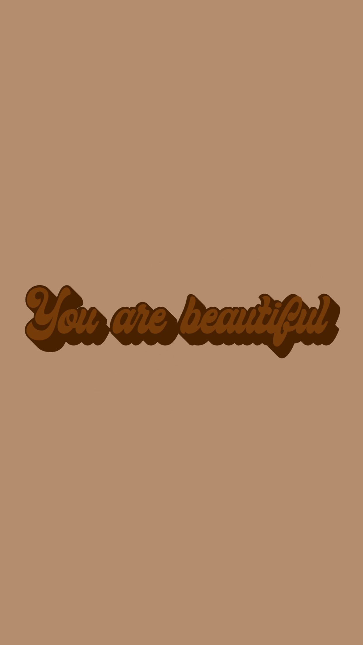 1242x2207 Cute Brown Aesthetic Wallpapers