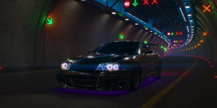 1280x720 A Supra Mk4 live wallpaper I made in