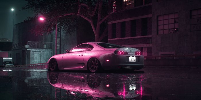 1920x1080 Toyota Supra MK4 chill - backiee