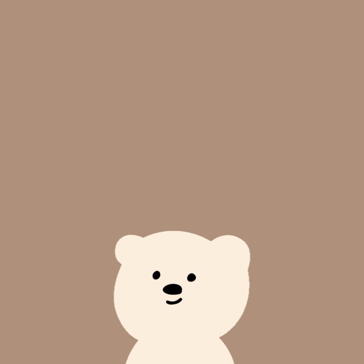 1200x1200 Cute Brown Bear Wallpapers