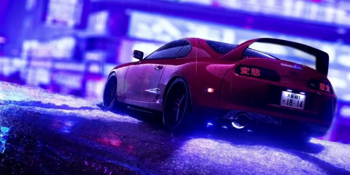 1280x720 MK4 Toyota Supra 1993 Live Wallpaper