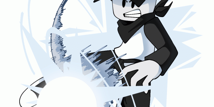 1100x1100 My Roblox Avatar is Playing Blade Ball