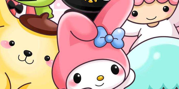 900x1600 Hello Kitty Friends Wallpaper - EniWp