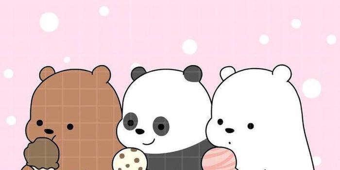 1080x1920 Cute Bears With Ice Cream Wallpaper