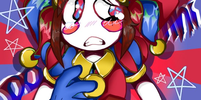 1200x1200 THE AMAZING DIGITAL CIRCUS POMNI