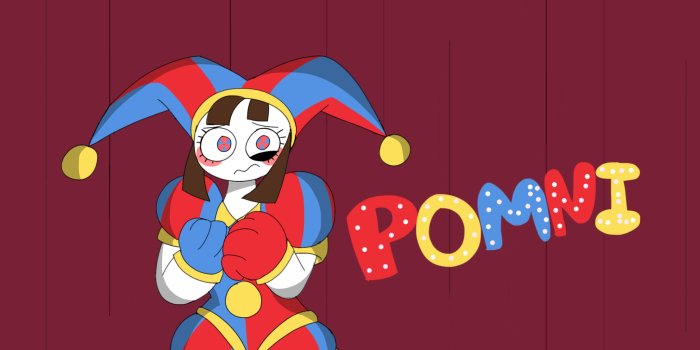 2048x1536 Fanart] - Pomni by Bumbleboi on Newgrounds