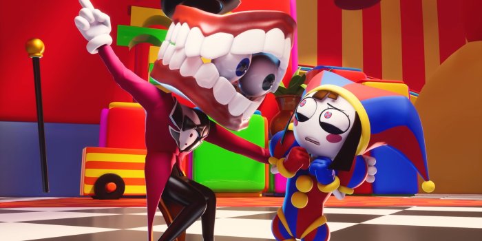 2560x1440 Pomni from The Amazing Digital Circus