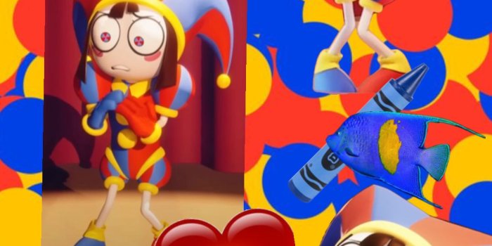 1080x1920 Shuffles Silly little Pomni wallpaper