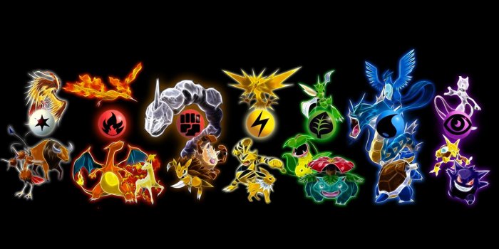 1920x1200 Pokemon Elements wallpaper | 1920x1200