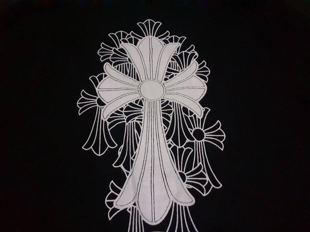 1024x768 Chrome Hearts Gray Ribbon Wallpaper