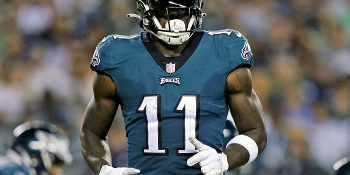 2000x2000 A.J. Brown Philadelphia Eagles Unsigned