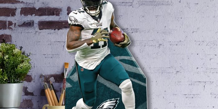 2000x2000 A.J. Brown Mini Cardstock Cutout