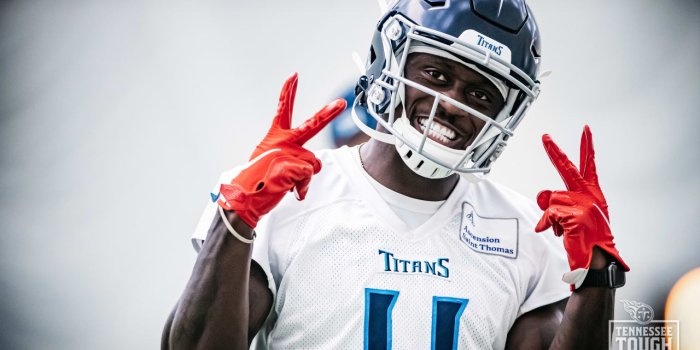 1280x720 Titans WR A.J. Brown Should Benefit