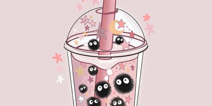 850x1202 100+] Cute Boba Wallpapers | Wallpapers.com