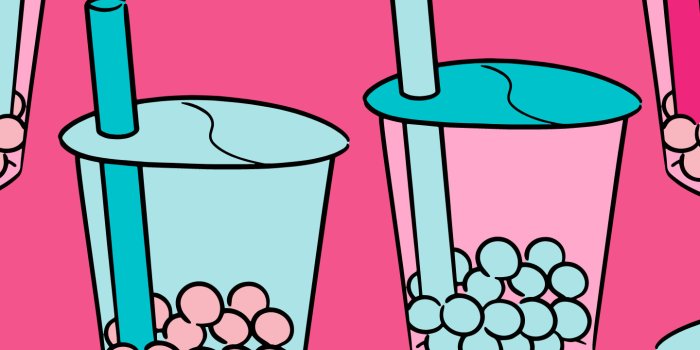 1440x2960 Phone Wallpaper, Bubble Tea Wallpaper