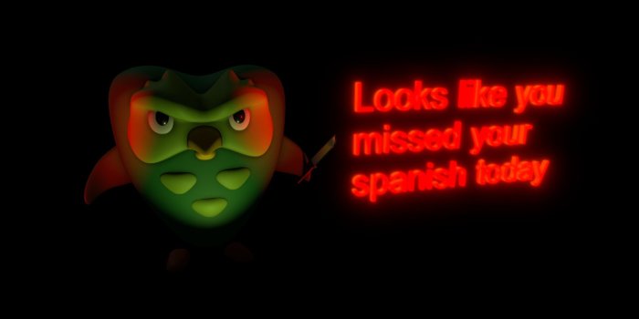 1920x1080 ArtStation - Duolingo owl.