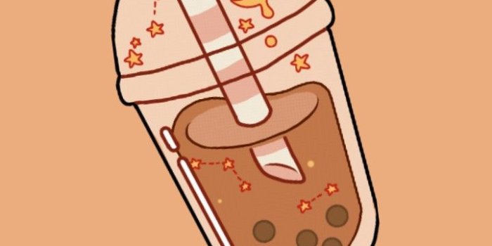 720x1356 Wallpaper boba aesthetic | Cute