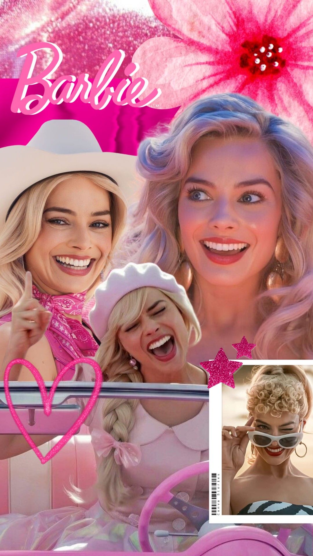 1080x1920 barbie movie aesthetic lockscreen