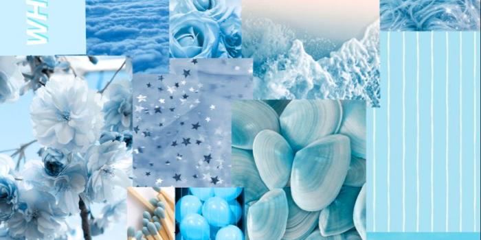 839x1200 Baby Blue Collage Wallpapers