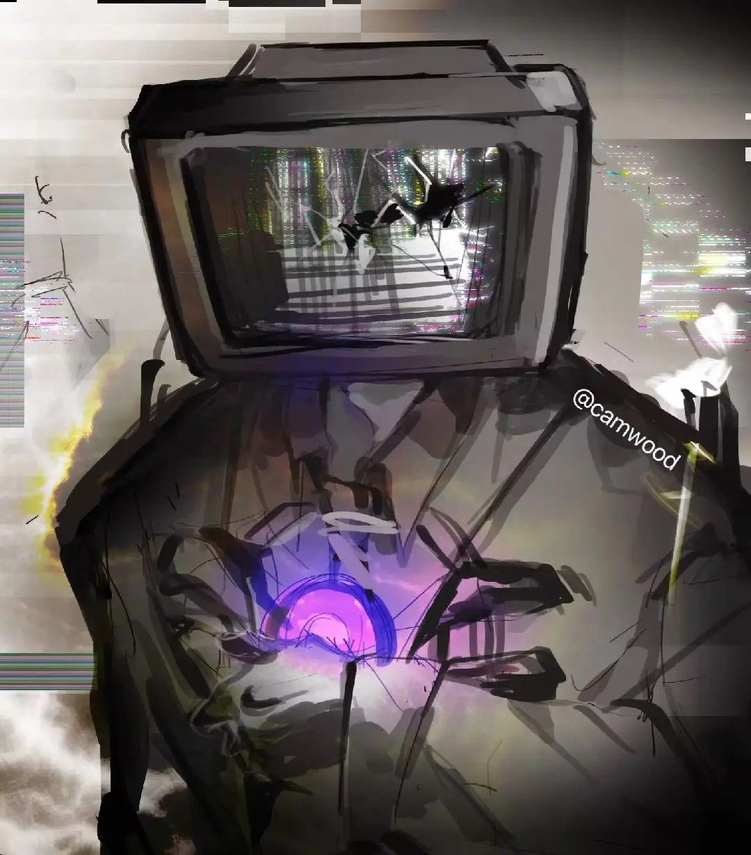 1080x1230 Upgraded Titan TV Man Wallpapers