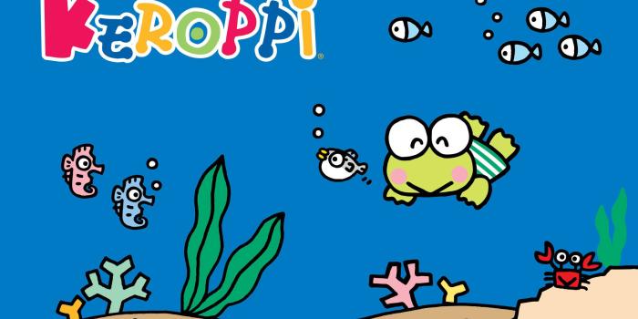 1920x1200 Download free Keroppi Diving Underwater