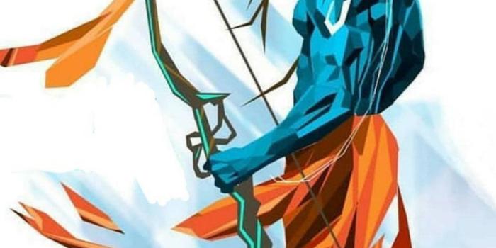 1080x1920 Download Shree Ram Blue Skin Wallpaper