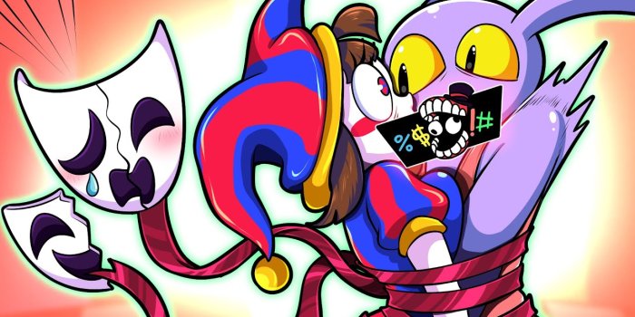 1280x720 Jax Kiss With Gangle {DIGITAL CIRCUS