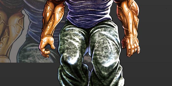 2892x4096 Jack Hanma art from Volume 12 : r