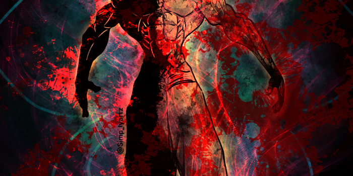 2354x5030 Jack hanma...... // Art by me :) : r