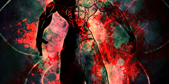 2354x5030 Jack hanma...... // Art by me :) : r