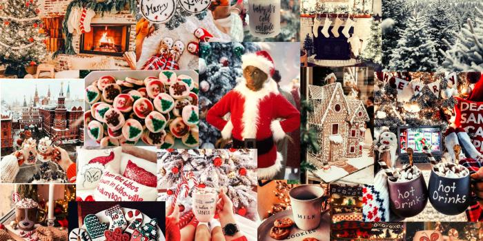 1920x1080 100+] Christmas Collage Wallpapers