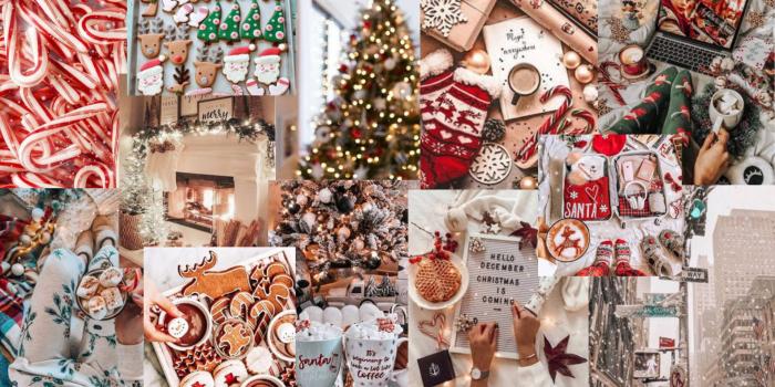1920x1080 100+] Christmas Collage Wallpapers