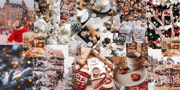 1920x1080 100+] Christmas Collage Wallpapers
