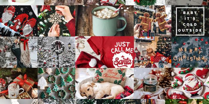 3000x2250 Laptop Christmas Collage Wallpapers