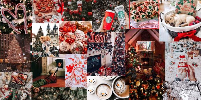 1200x750 Christmas Collage Laptop Wallpaper