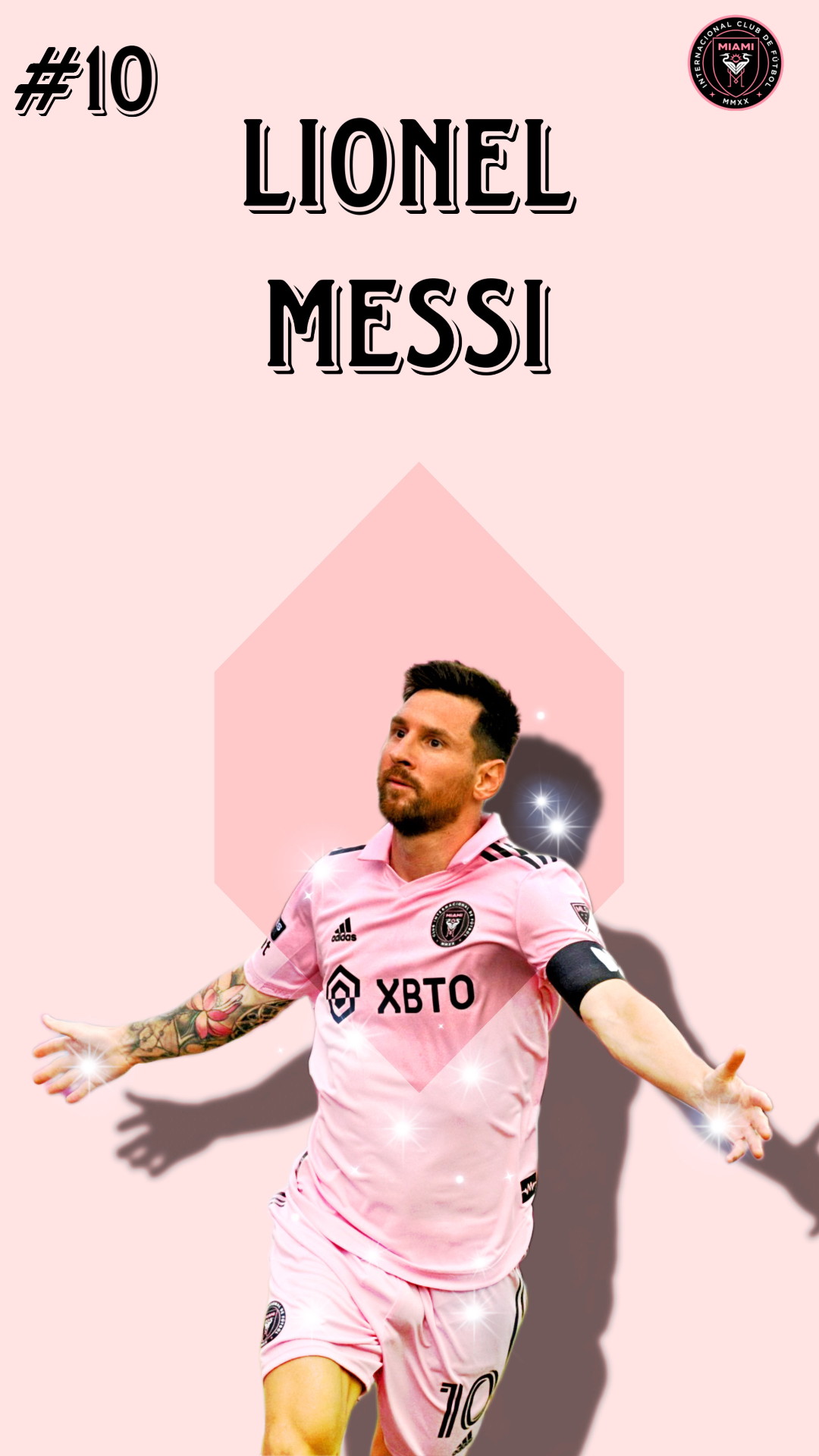 1080x1920 Lionel Messi Inter Miami iPhone