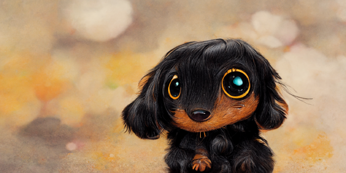1920x1080 Cute Dachshund (made with midjourney