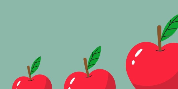 900x1600 Free and customizable apple templates