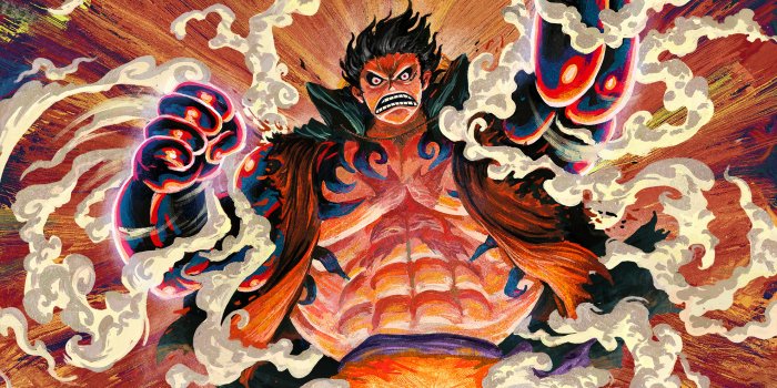 1980x1650 Monkey D. Luffy - Gear 4 by Zulfikri