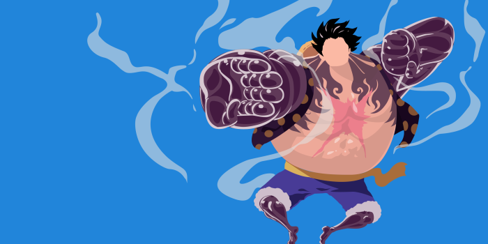 2732x1536 onepiece lutfy gear fourth by xryns01