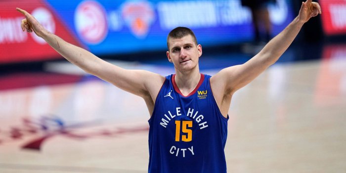 1920x1080 Confident Shot Nikola Jokic Wallpaper