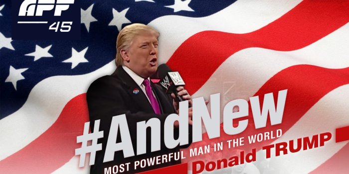1366x768 Politics is Wrestling: Donald Trump