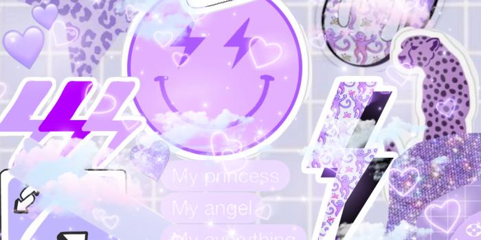 2828x2828 Preppy Purple Wallpapers