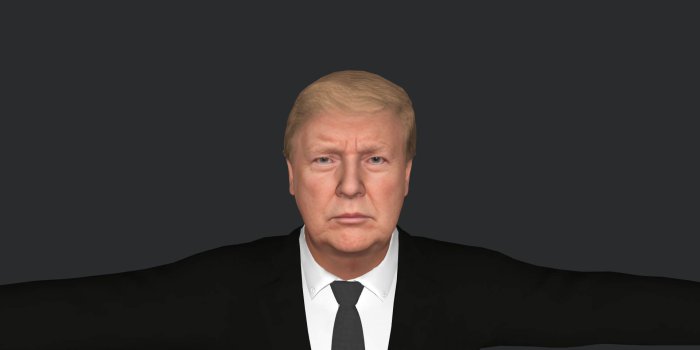 1920x1080 Donald Trump Realistic Full Body Fully