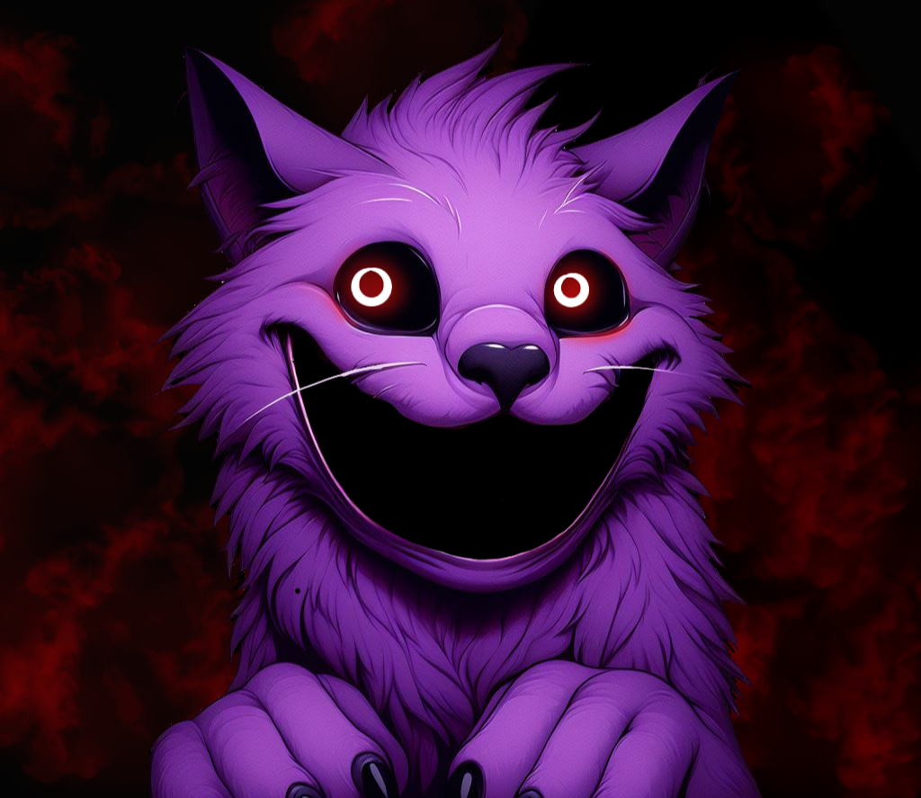 1024x887 Horror art, Poppy wallpaper, Cat nap