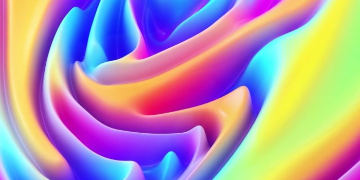 1280x720 MULTI COLORED RAINBOW liquid waves