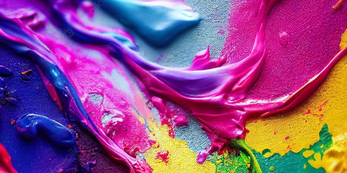 1313x1920 Download A Close Up Of Colorful Paint