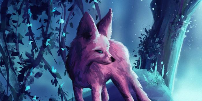 1280x720 Wallpaper fennec fox, animal, forest