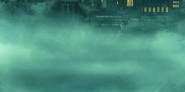 828x1792 Hogwarts - Dark Path Phone Wallpaper