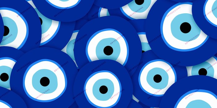 2200x2000 Evil Eye Symbol Seamless Digital Paper